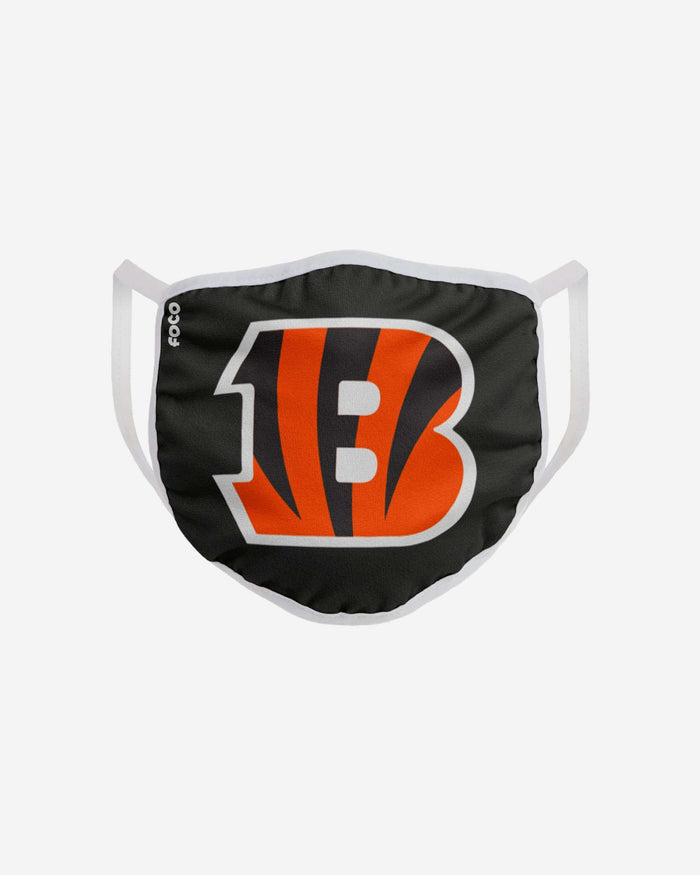 Cincinnati Bengals Solid Big Logo Face Cover FOCO - FOCO.com