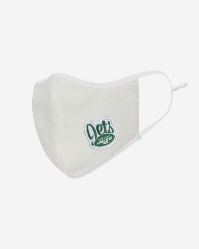 New York Jets Sherpa Adjustable Face Cover FOCO - FOCO.com