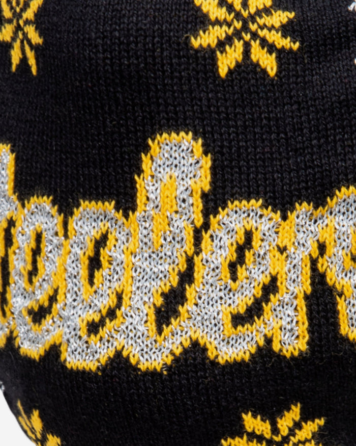 Pittsburgh Steelers Womens Knit 2 Pack Face Cover FOCO - FOCO.com