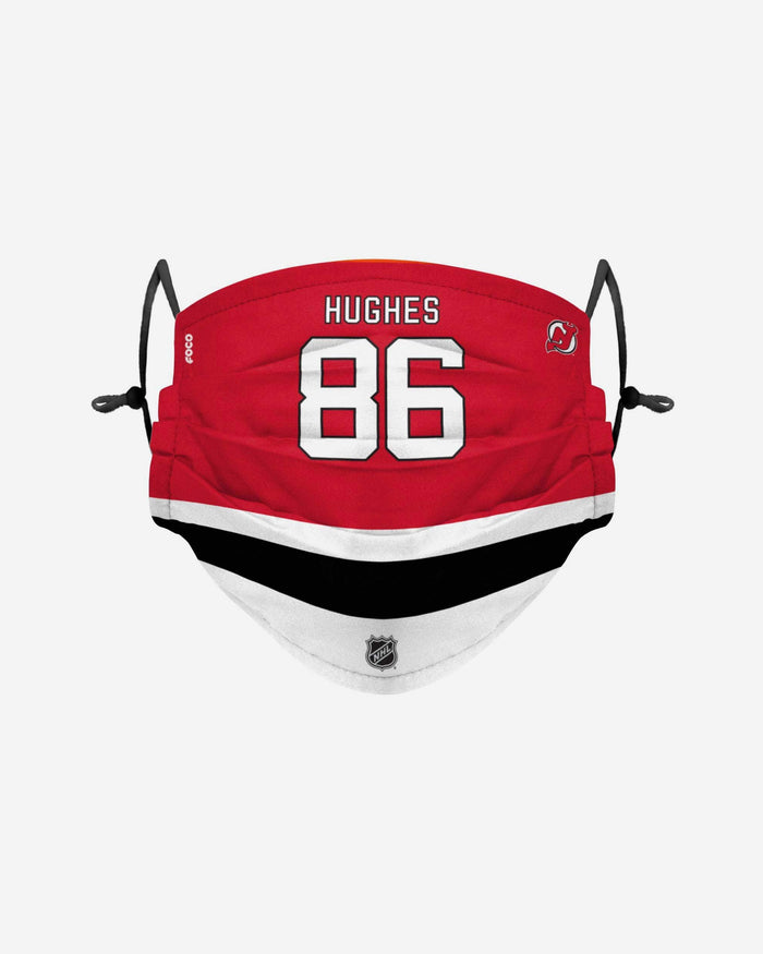 Jack Hughes New Jersey Devils Adjustable Face Cover FOCO - FOCO.com