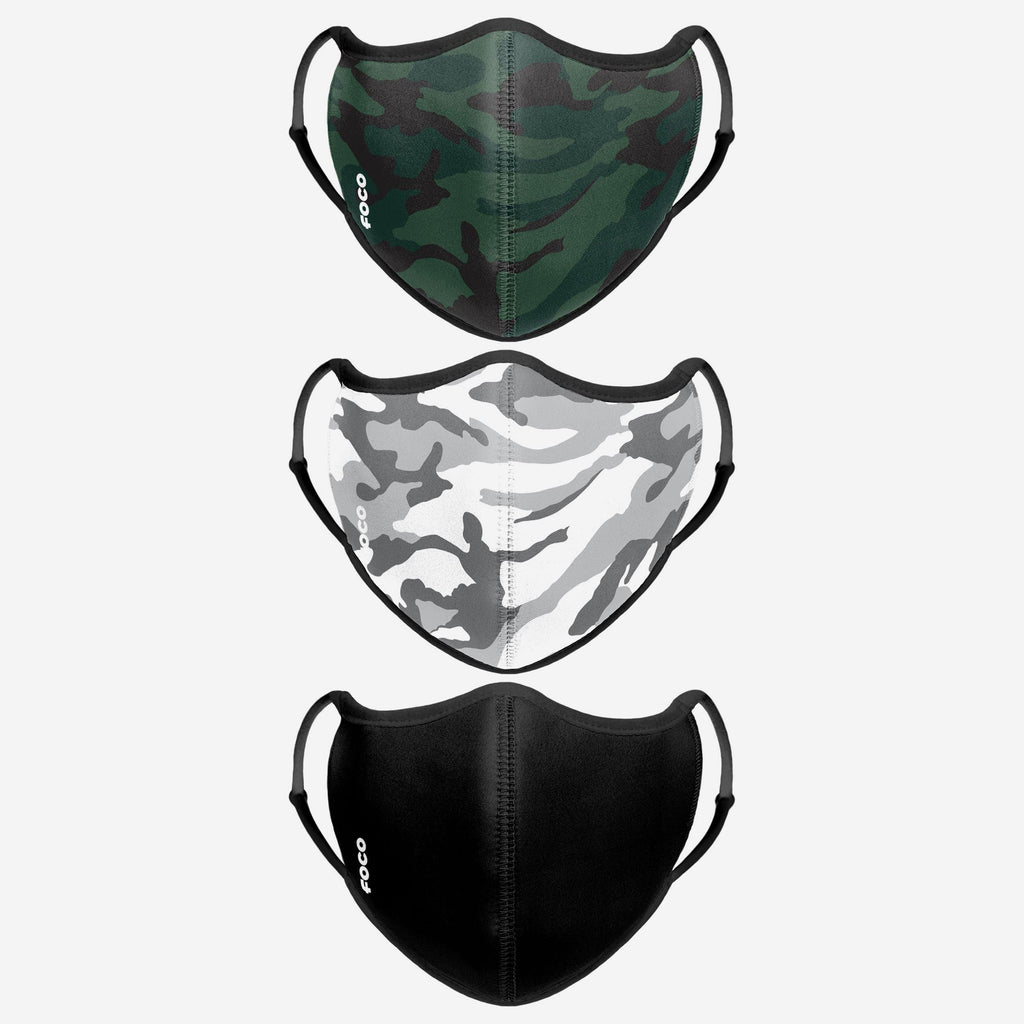 Stealth Sport 3 Pack Face Cover FOCO - FOCO.com