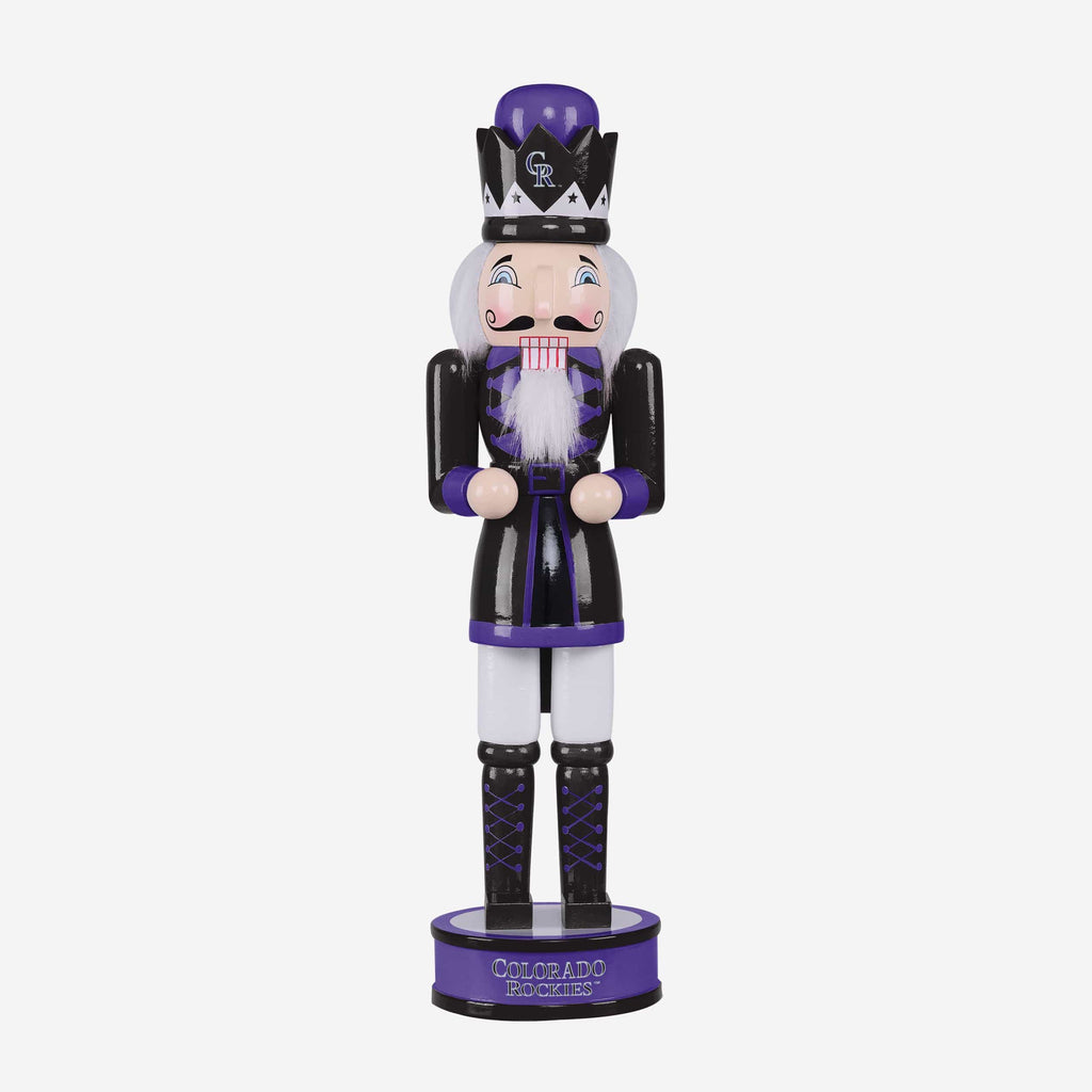 Colorado Rockies Team Spirit Nutcracker FOCO - FOCO.com