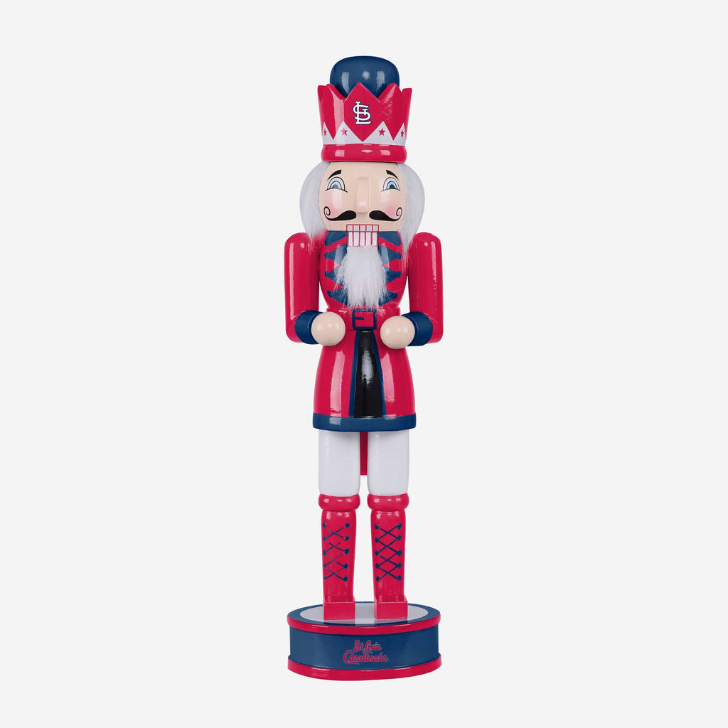 St Louis Cardinals Team Spirit Nutcracker FOCO - FOCO.com