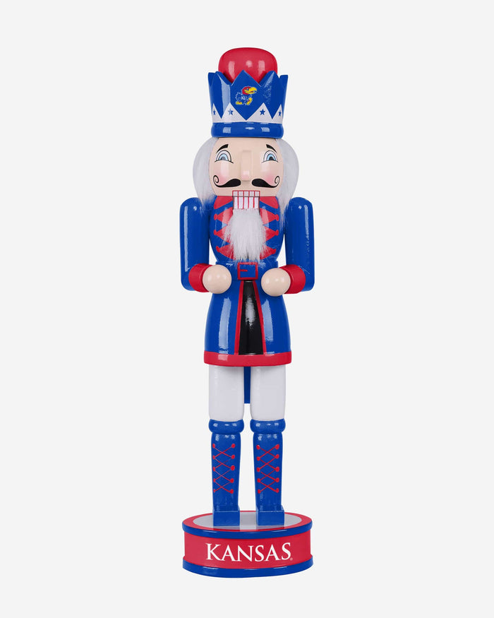 Kansas Jayhawks Team Spirit Nutcracker FOCO - FOCO.com