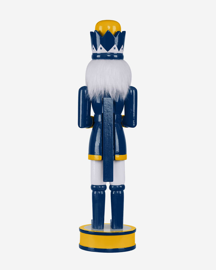 West Virginia Mountaineers Team Spirit Nutcracker FOCO - FOCO.com