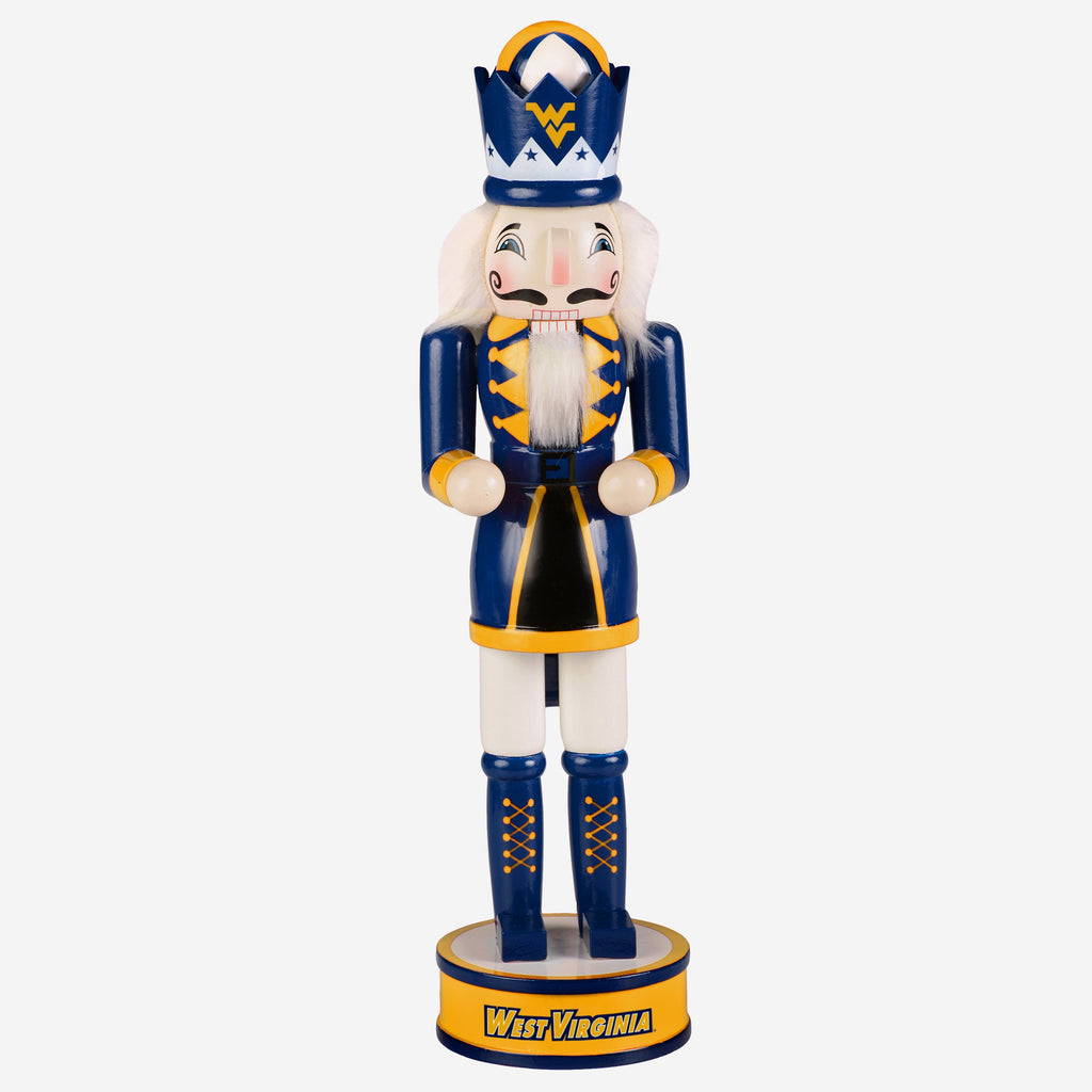 West Virginia Mountaineers Holiday Nutcracker FOCO - FOCO.com