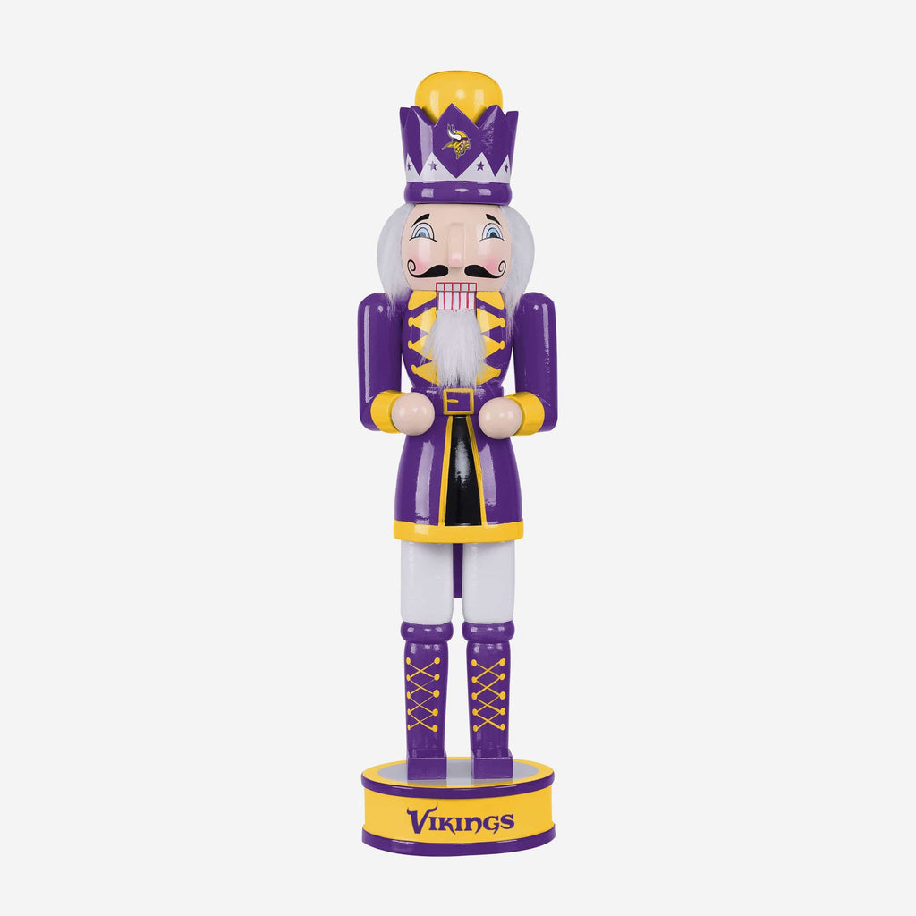 Minnesota Vikings Holiday Nutcracker FOCO - FOCO.com