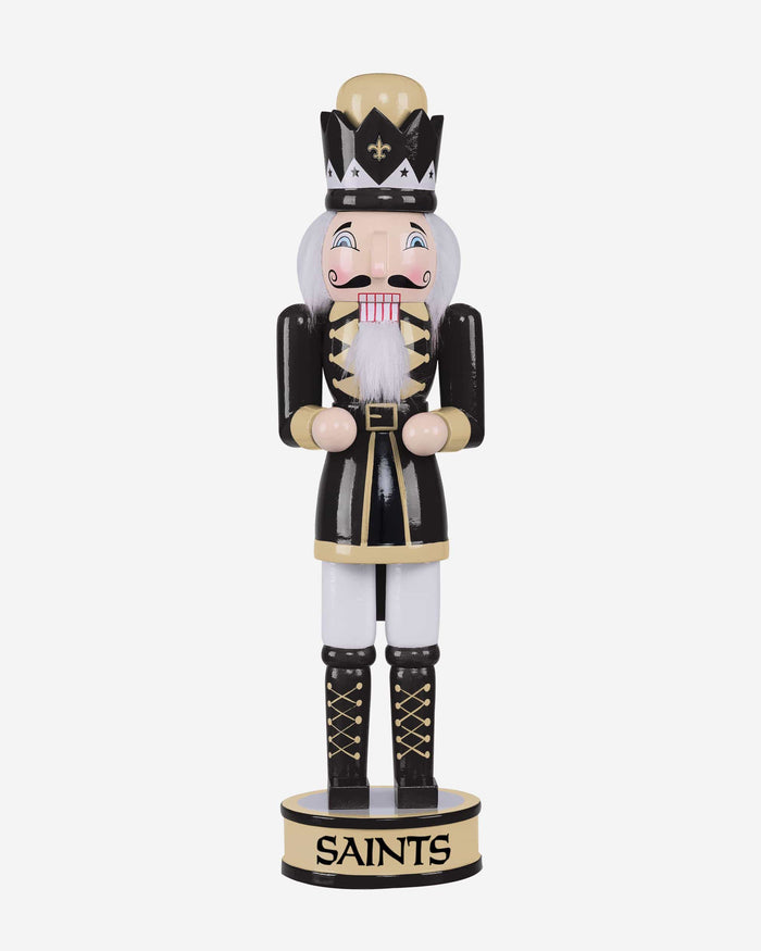 New Orleans Saints Team Spirit Nutcracker FOCO - FOCO.com