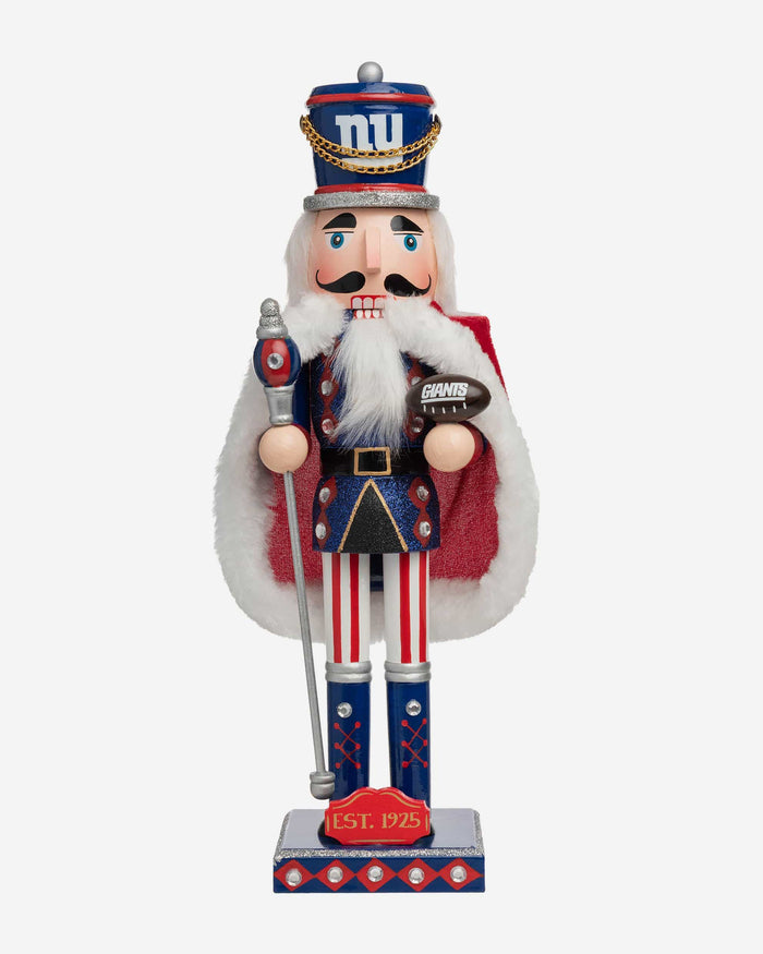 New York Giants Glitter Nutcracker FOCO - FOCO.com