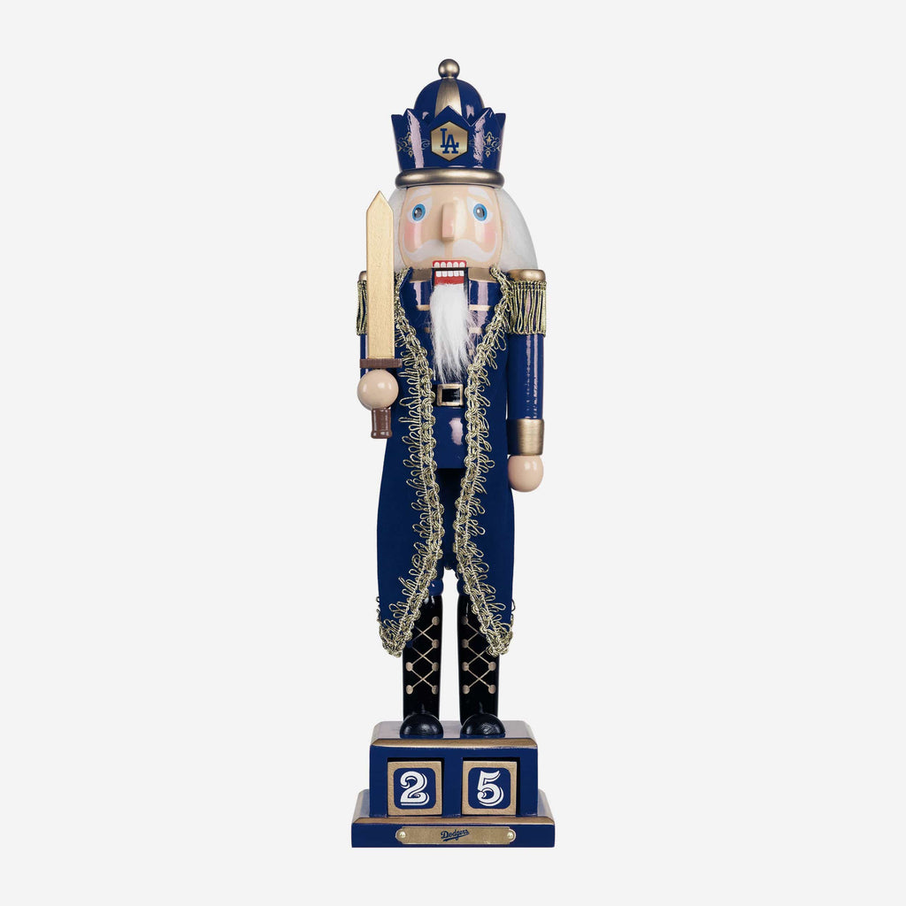 Los Angeles Dodgers Countdown Nutcracker FOCO - FOCO.com
