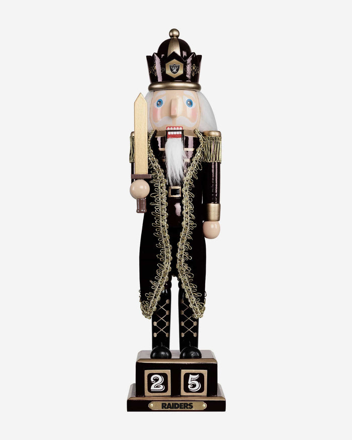 Las Vegas Raiders Countdown Nutcracker FOCO - FOCO.com
