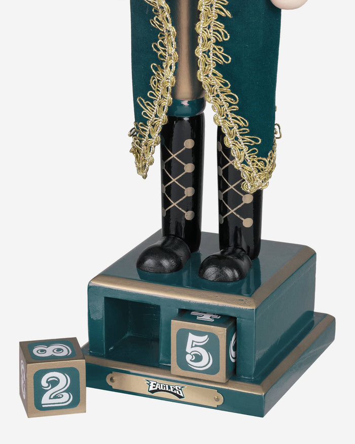 Philadelphia Eagles Countdown Nutcracker FOCO - FOCO.com