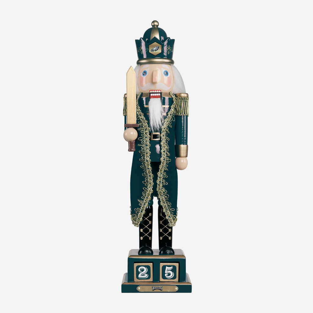 Philadelphia Eagles Countdown Nutcracker FOCO - FOCO.com