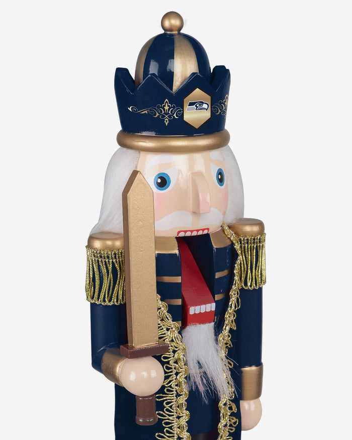 Seattle Seahawks Countdown Nutcracker FOCO - FOCO.com