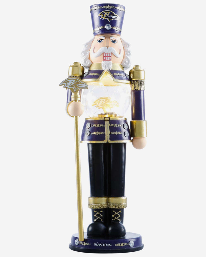 Baltimore Ravens Light Up Nutcracker FOCO - FOCO.com