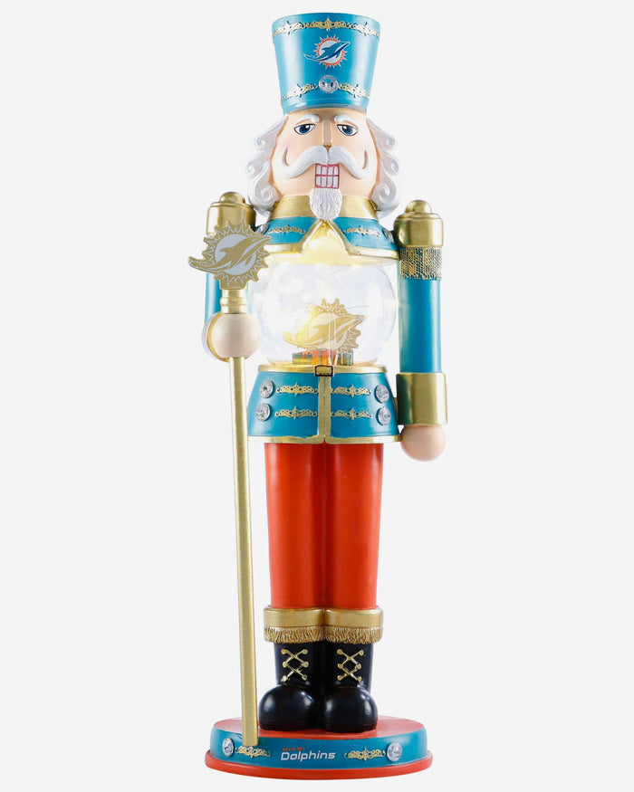 Miami Dolphins Light Up Nutcracker FOCO - FOCO.com