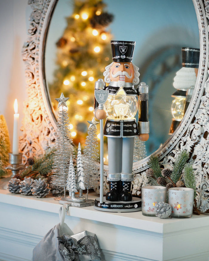 Las Vegas Raiders Light Up Nutcracker FOCO - FOCO.com