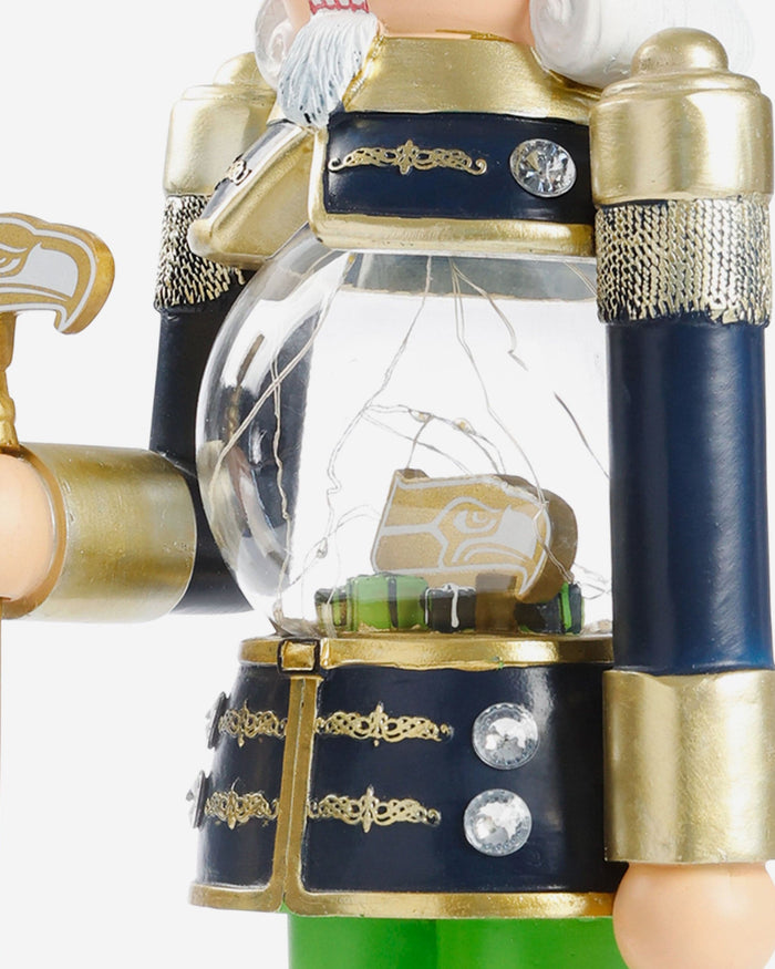 Seattle Seahawks Light Up Nutcracker FOCO - FOCO.com