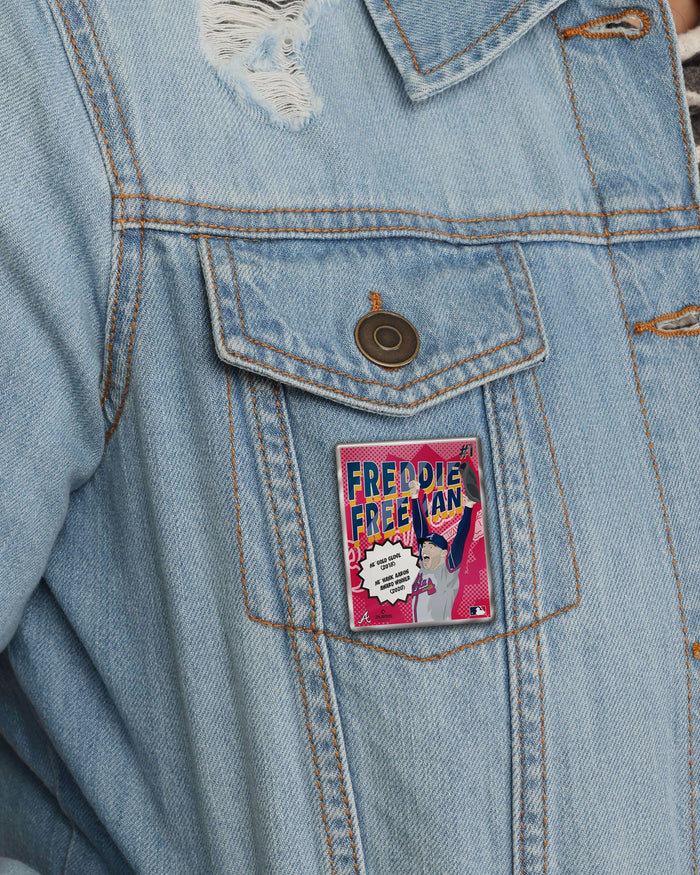 Freddie Freeman Atlanta Braves Comic Single Pin FOCO - FOCO.com