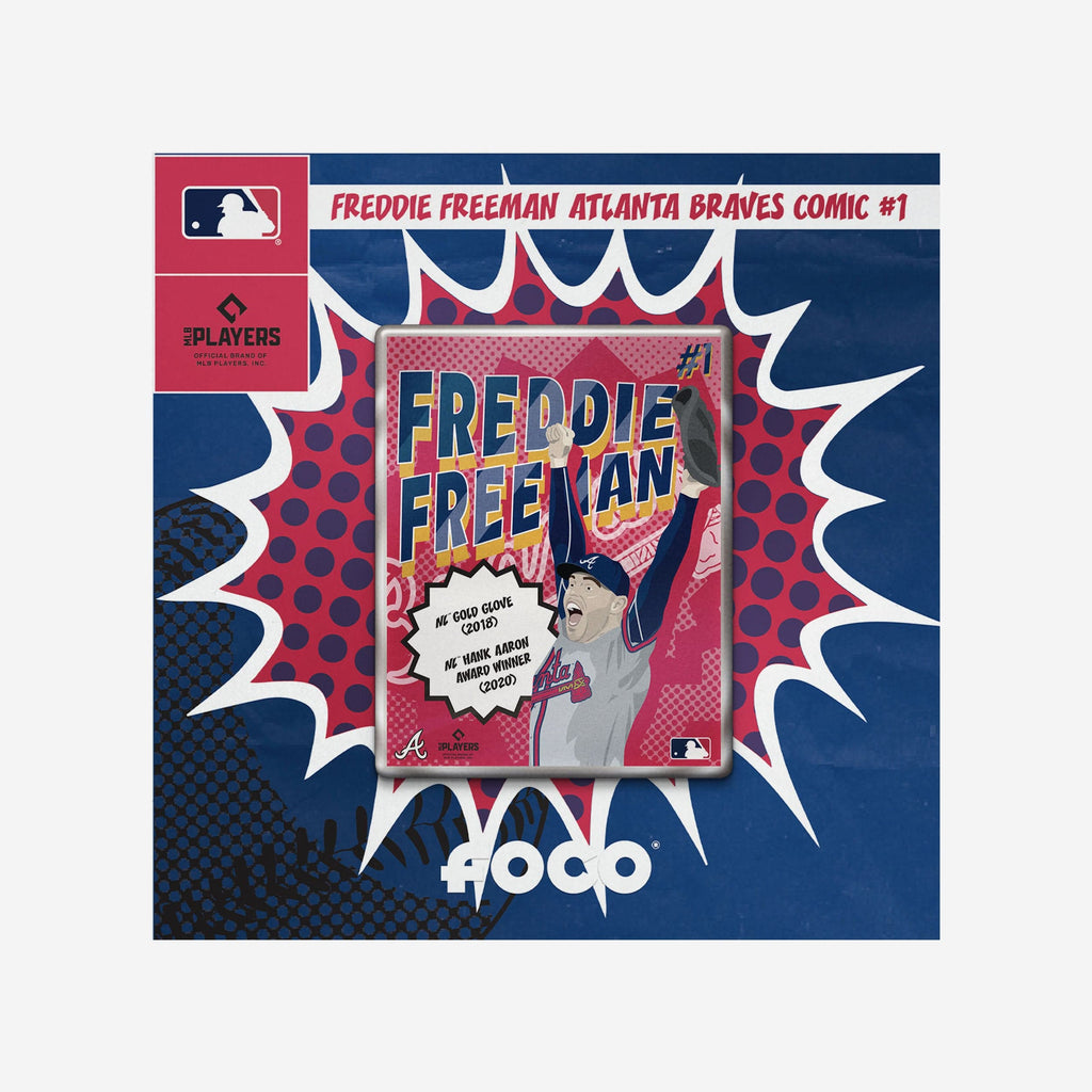 Freddie Freeman Atlanta Braves Comic Single Pin FOCO - FOCO.com