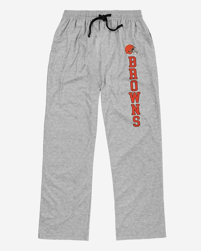 Cleveland Browns Athletic Gray Lounge Pants FOCO - FOCO.com