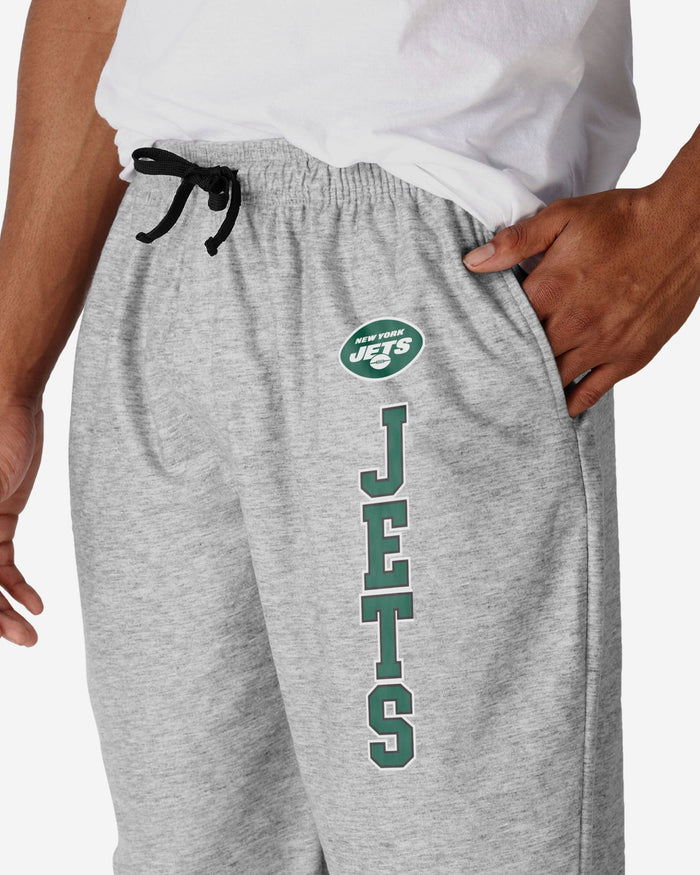New York Jets Athletic Gray Lounge Pants FOCO - FOCO.com