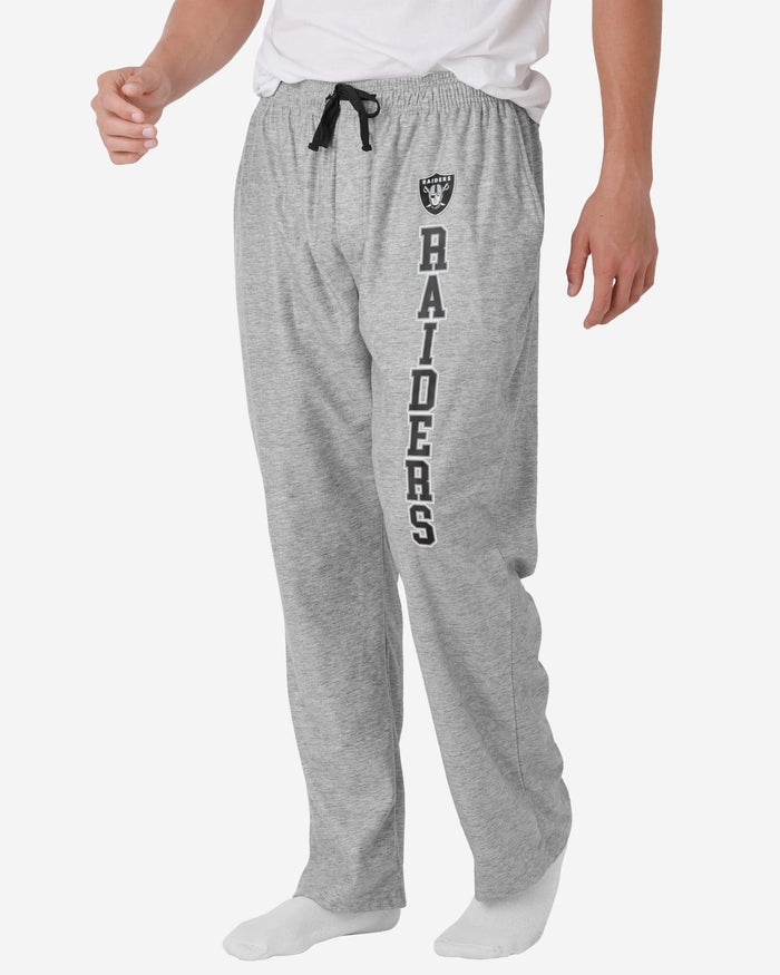 Las Vegas Raiders Athletic Gray Lounge Pants FOCO S - FOCO.com