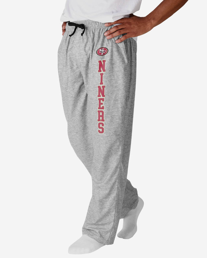 San Francisco 49ers Athletic Gray Lounge Pants FOCO S - FOCO.com