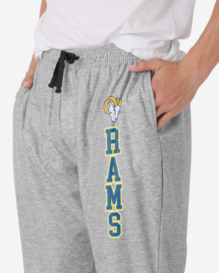 Los Angeles Rams Athletic Gray Lounge Pants FOCO - FOCO.com