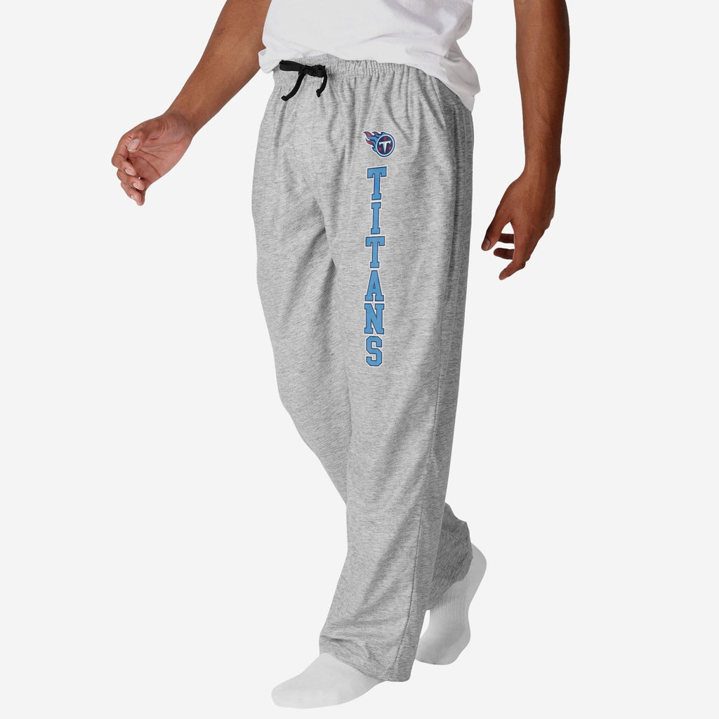 Tennessee Titans Athletic Gray Lounge Pants FOCO S - FOCO.com