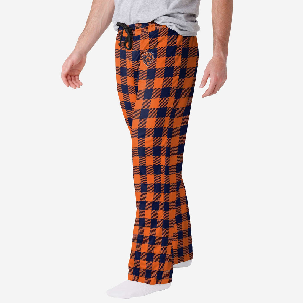 Chicago Bears Buffalo Check Lounge Pants FOCO S - FOCO.com