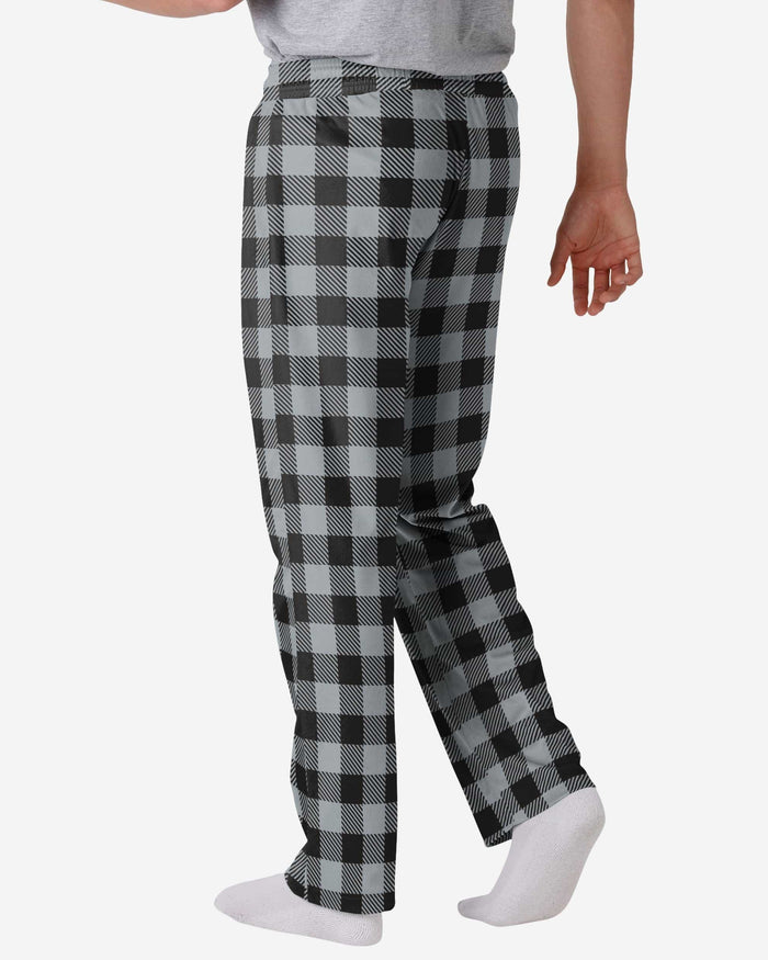 Las Vegas Raiders Buffalo Check Lounge Pants FOCO - FOCO.com