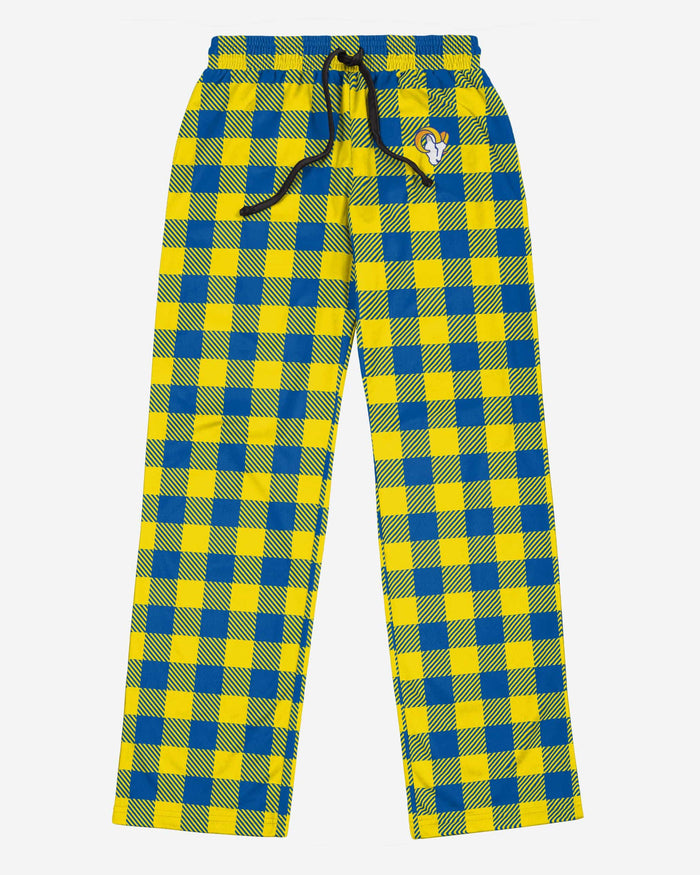 Los Angeles Rams Buffalo Check Lounge Pants FOCO - FOCO.com