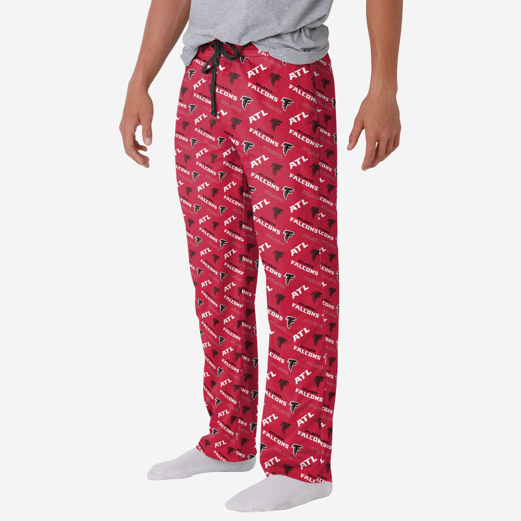 Atlanta Falcons Repeat Print Lounge Pants FOCO S - FOCO.com