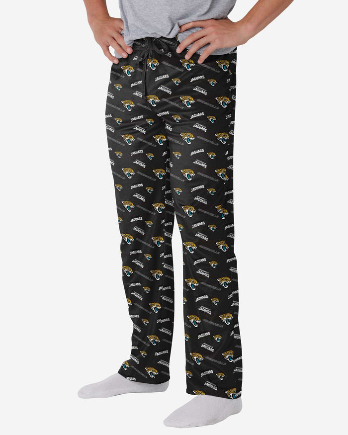 Jacksonville Jaguars Repeat Print Lounge Pants FOCO S - FOCO.com