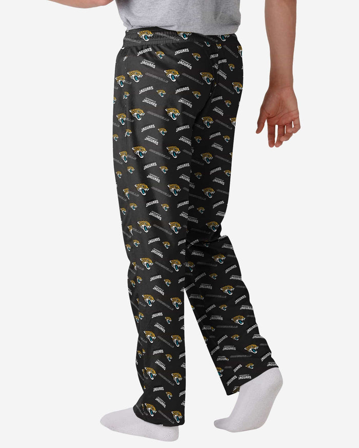 Jacksonville Jaguars Repeat Print Lounge Pants FOCO - FOCO.com