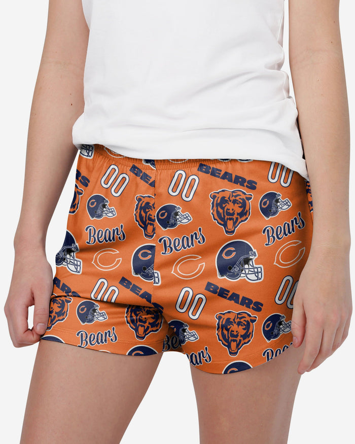 Chicago Bears Womens Gameday Ready Lounge Shorts FOCO S - FOCO.com