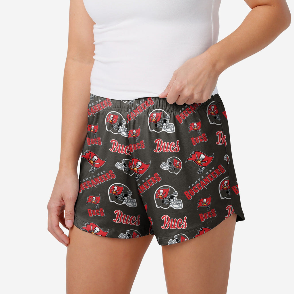 Tampa Bay Buccaneers Womens Gameday Ready Lounge Shorts FOCO S - FOCO.com