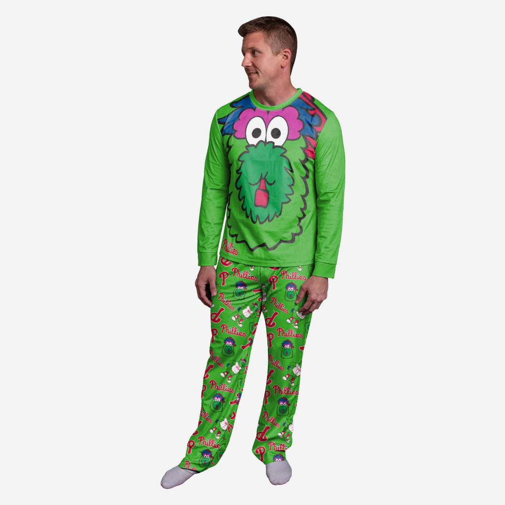 Phillie Phanatic Philadelphia Phillies Mascot Pajamas FOCO S - FOCO.com