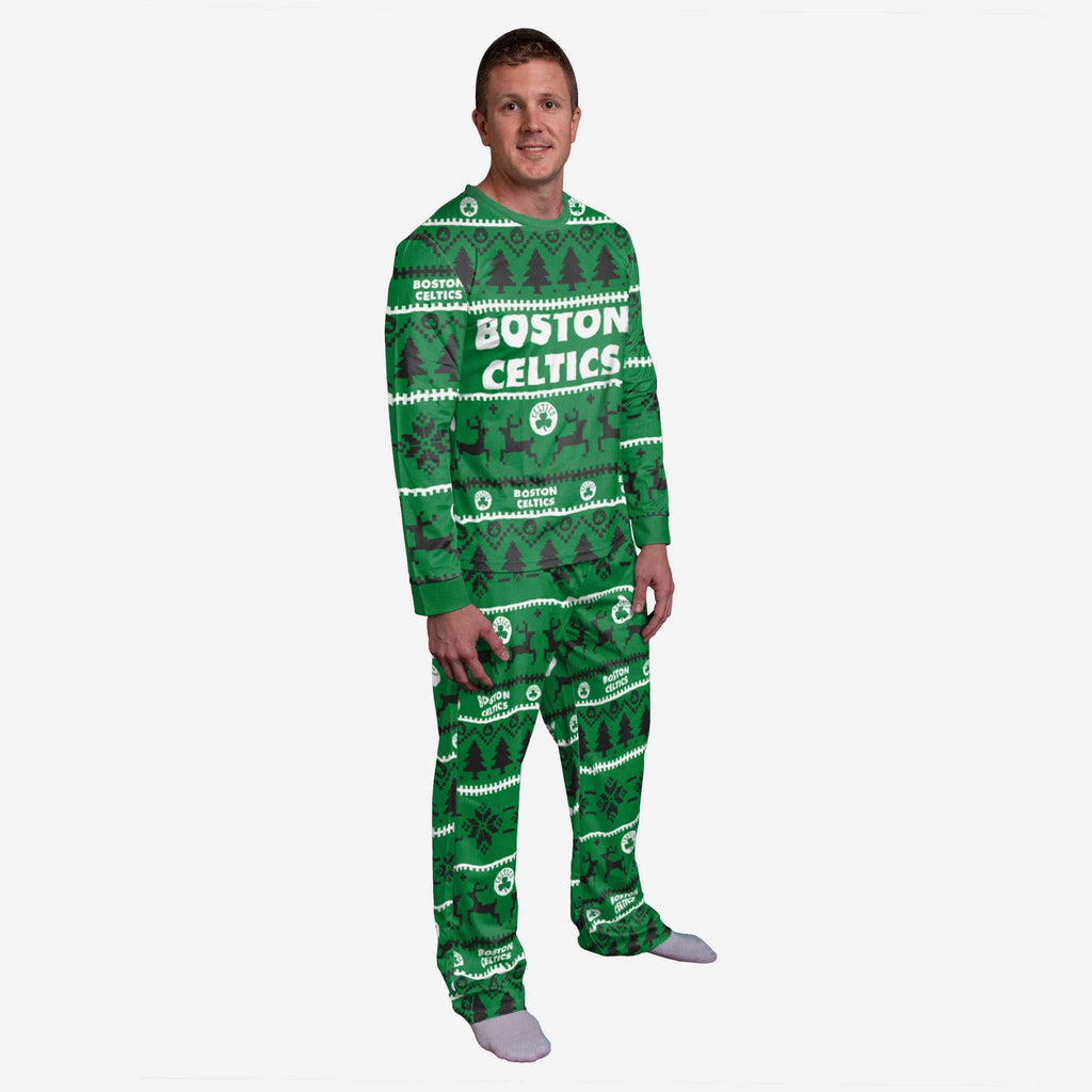 Boston Celtics Family Holiday Pajamas FOCO S - FOCO.com