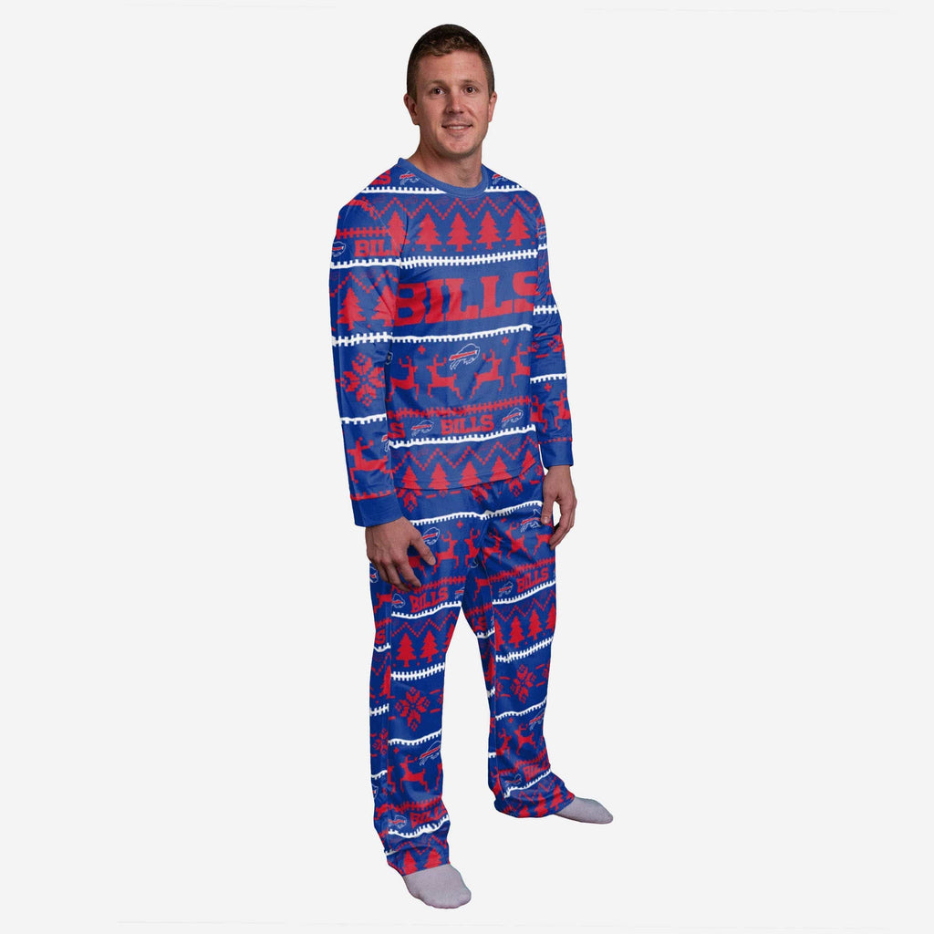 Buffalo Bills Family Holiday Pajamas FOCO S - FOCO.com