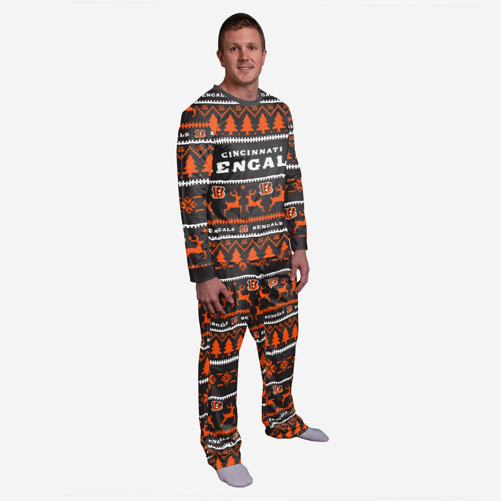 Cincinnati Bengals Family Holiday Pajamas FOCO S - FOCO.com