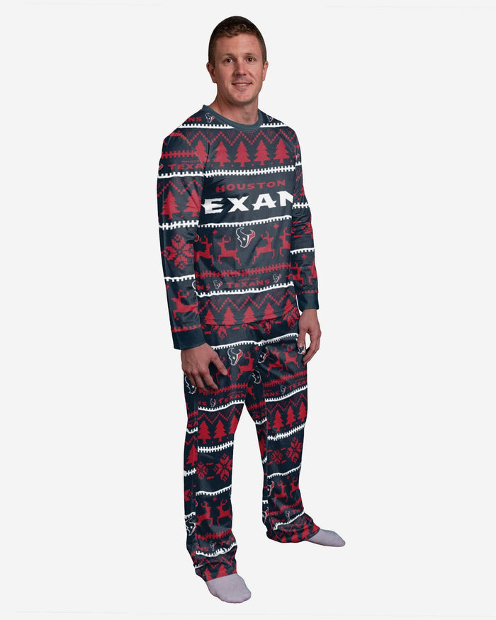 Houston Texans Family Holiday Pajamas FOCO S - FOCO.com