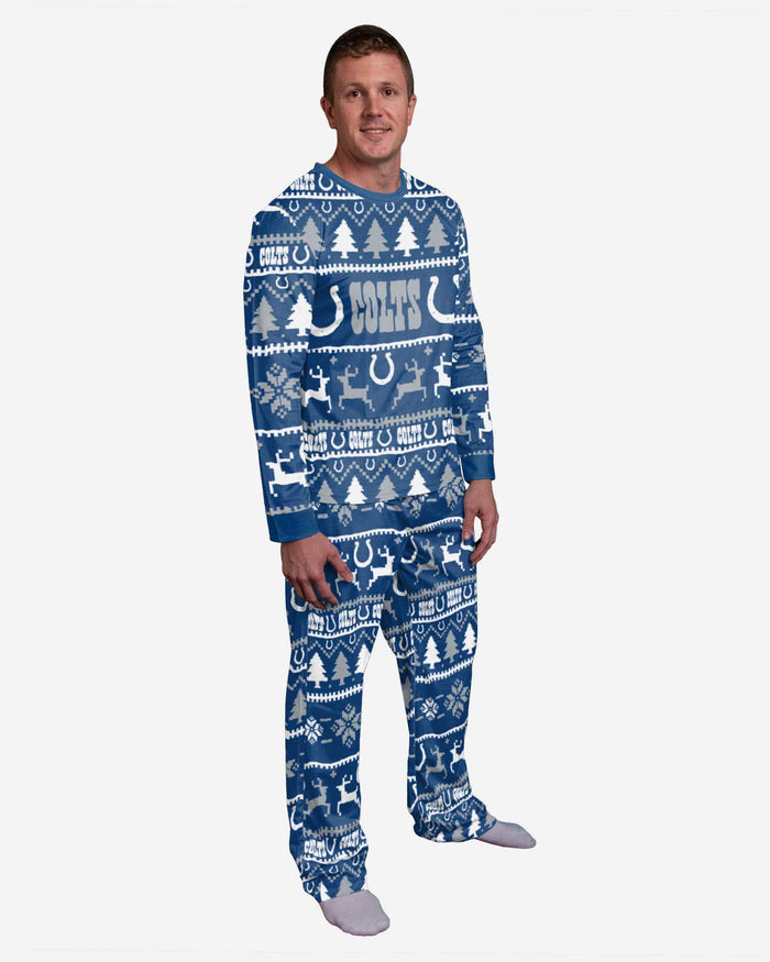 Indianapolis Colts Family Holiday Pajamas FOCO S - FOCO.com