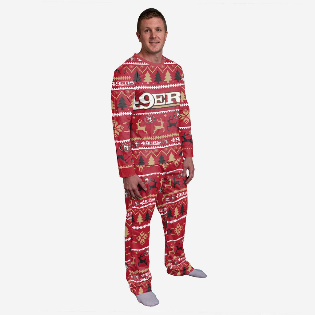 San Francisco 49ers Family Holiday Pajamas FOCO S - FOCO.com