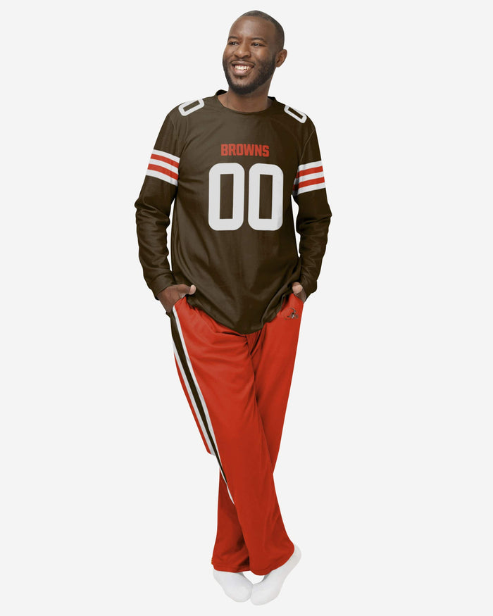 Cleveland Browns Gameday Ready Pajama Set FOCO S - FOCO.com