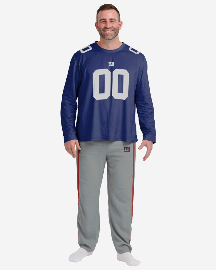 New York Giants Gameday Ready Pajama Set FOCO S - FOCO.com