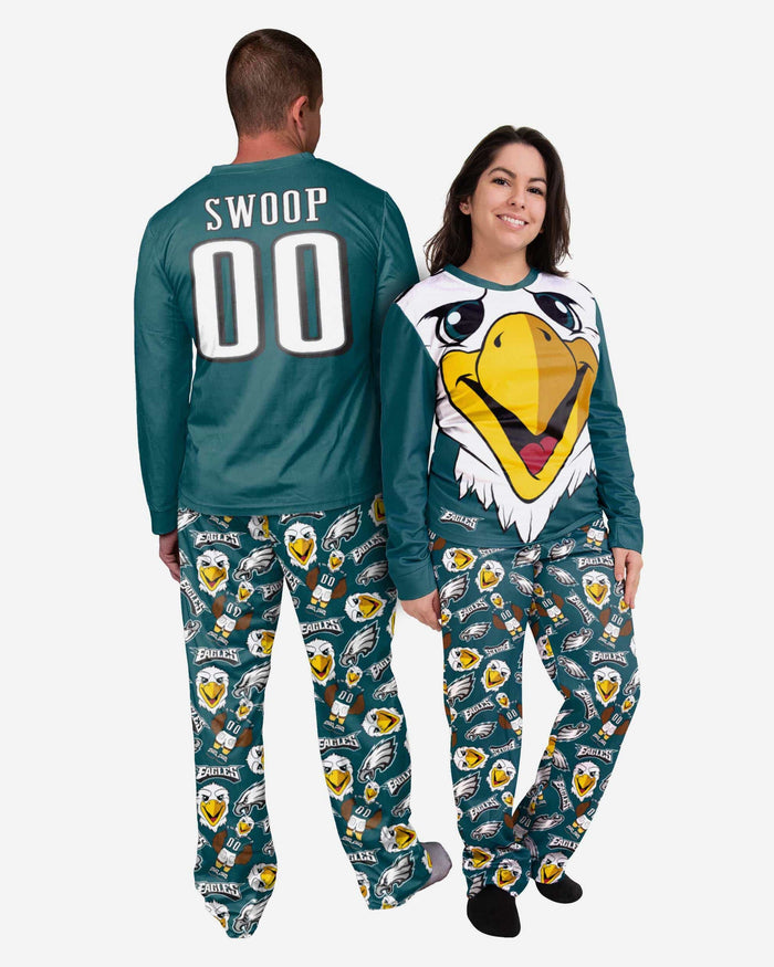 Swoop Philadelphia Eagles Mascot Pajamas FOCO - FOCO.com