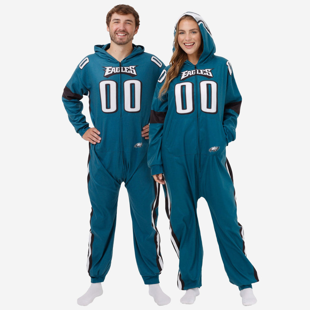 Philadelphia Eagles Gameday Ready One Piece Pajamas FOCO S - FOCO.com