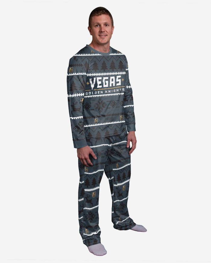 Vegas Golden Knights Family Holiday Pajamas FOCO S - FOCO.com